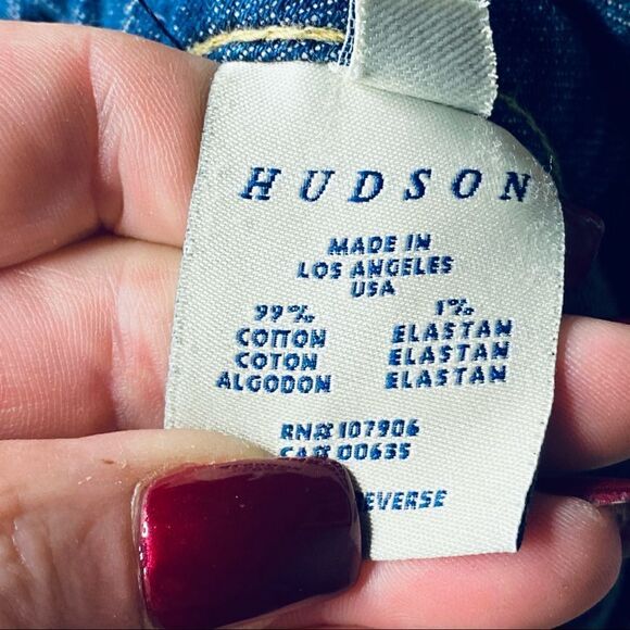 Hudson | NWT Collin Denim Skinny Crop Jeans - Picture 7 of 8